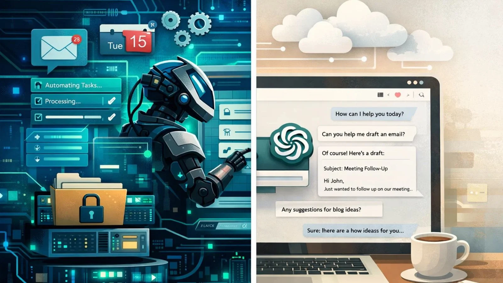 Openclaw vs ChatGPT openclaw-vs-chatgpt-the-core-differences