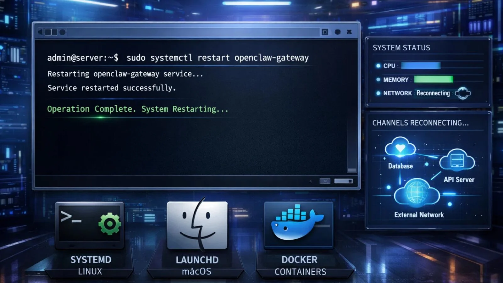 OpenClaw Gateway openclaw-gateway-start-command
