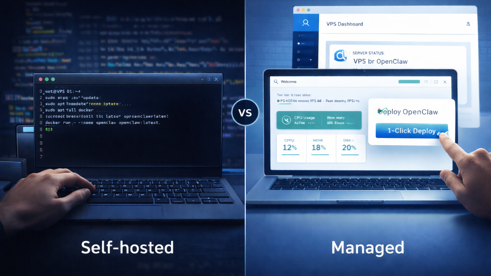 Self-hosted vs. managed: which path is right for you? self-hosted-vs-managed