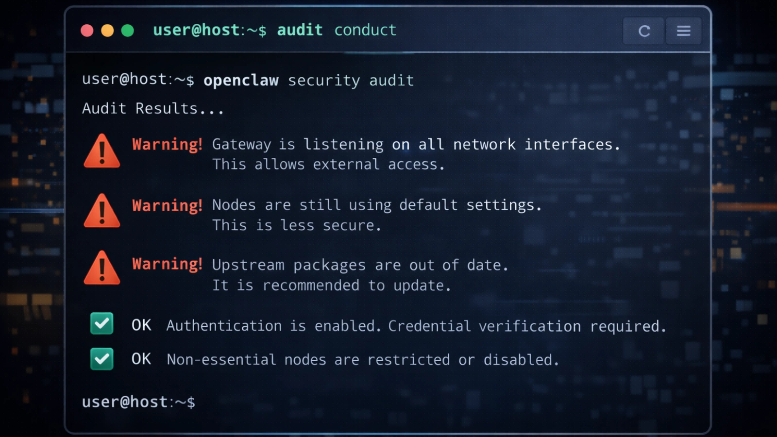Understanding the audit command understanding-the-audit-command