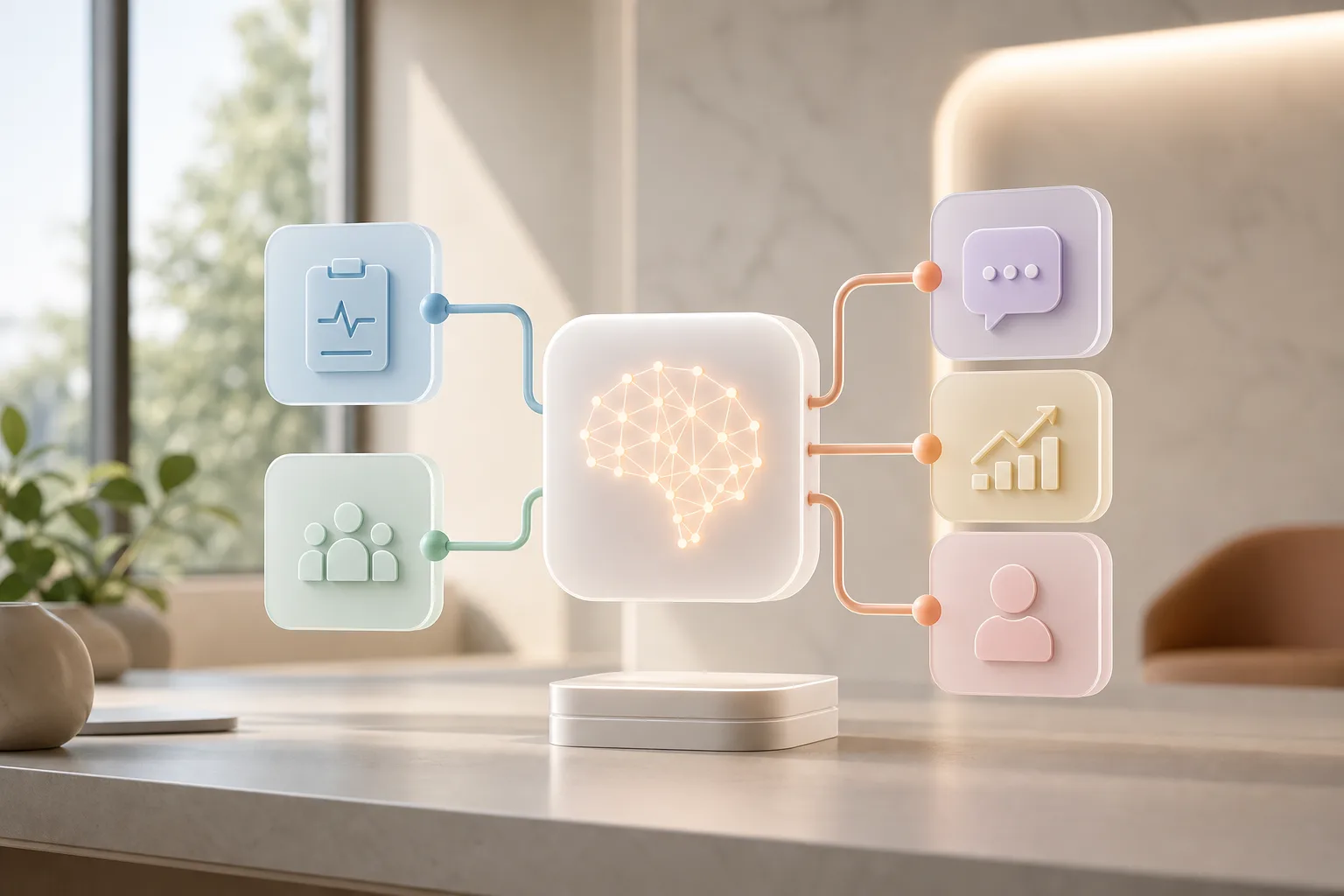 ai-powered crm and business tool integration data flow diagram