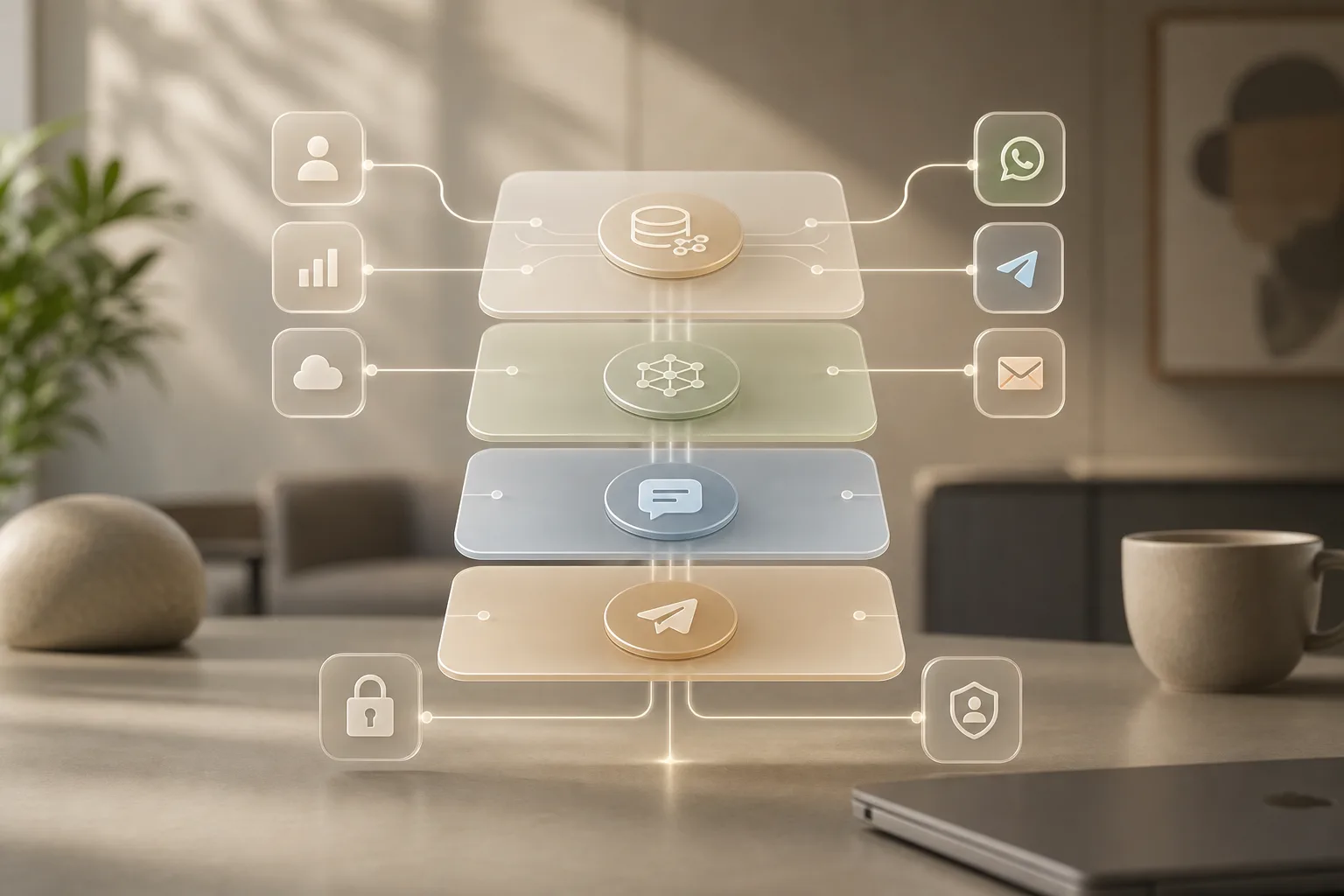 Ecommerce AI agent workflow across CRM, support, and messaging