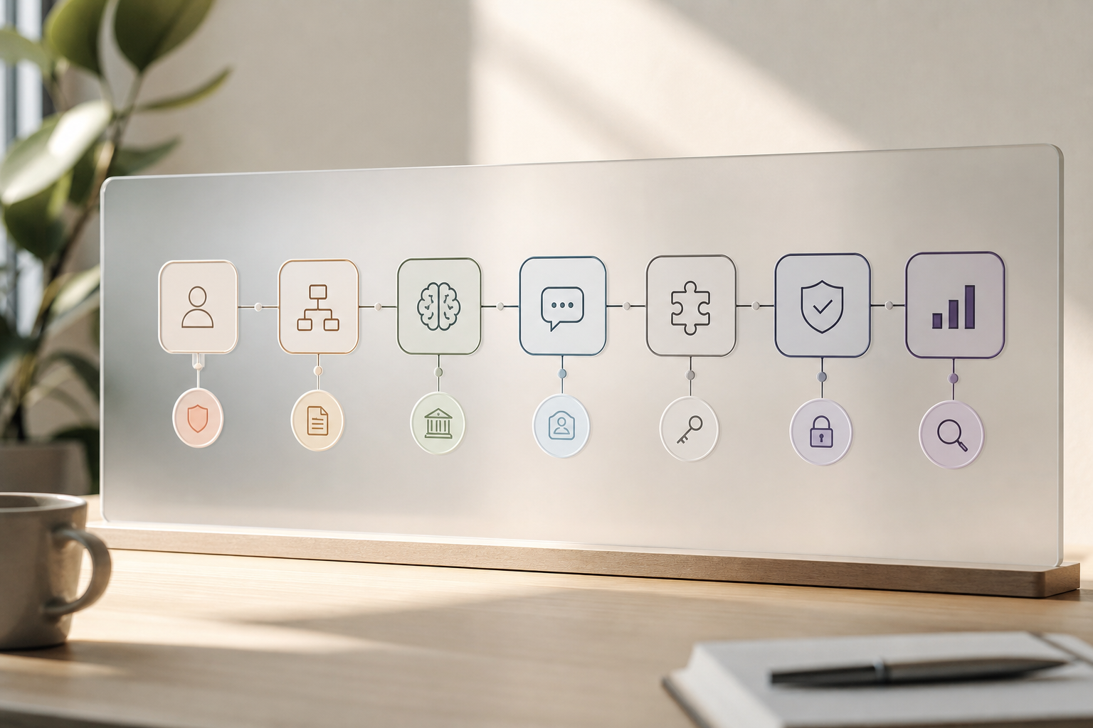 Step-by-step fintech chatbot flow