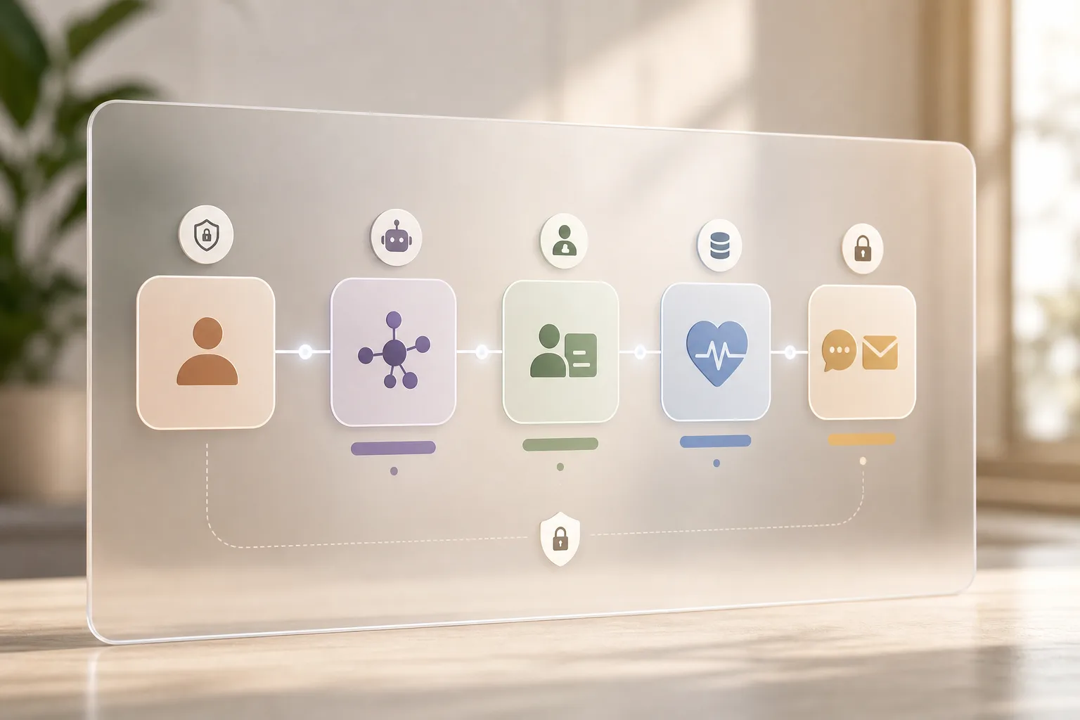 OpenClaw multi-agent workflow across CRM, EHR, WhatsApp, and email