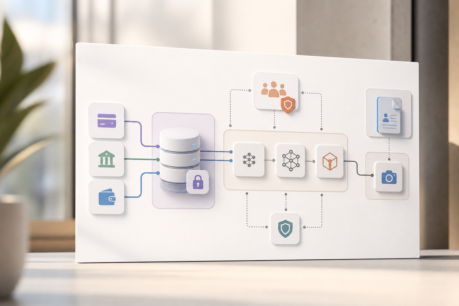 predictive analytics and computer vision architecture diagram