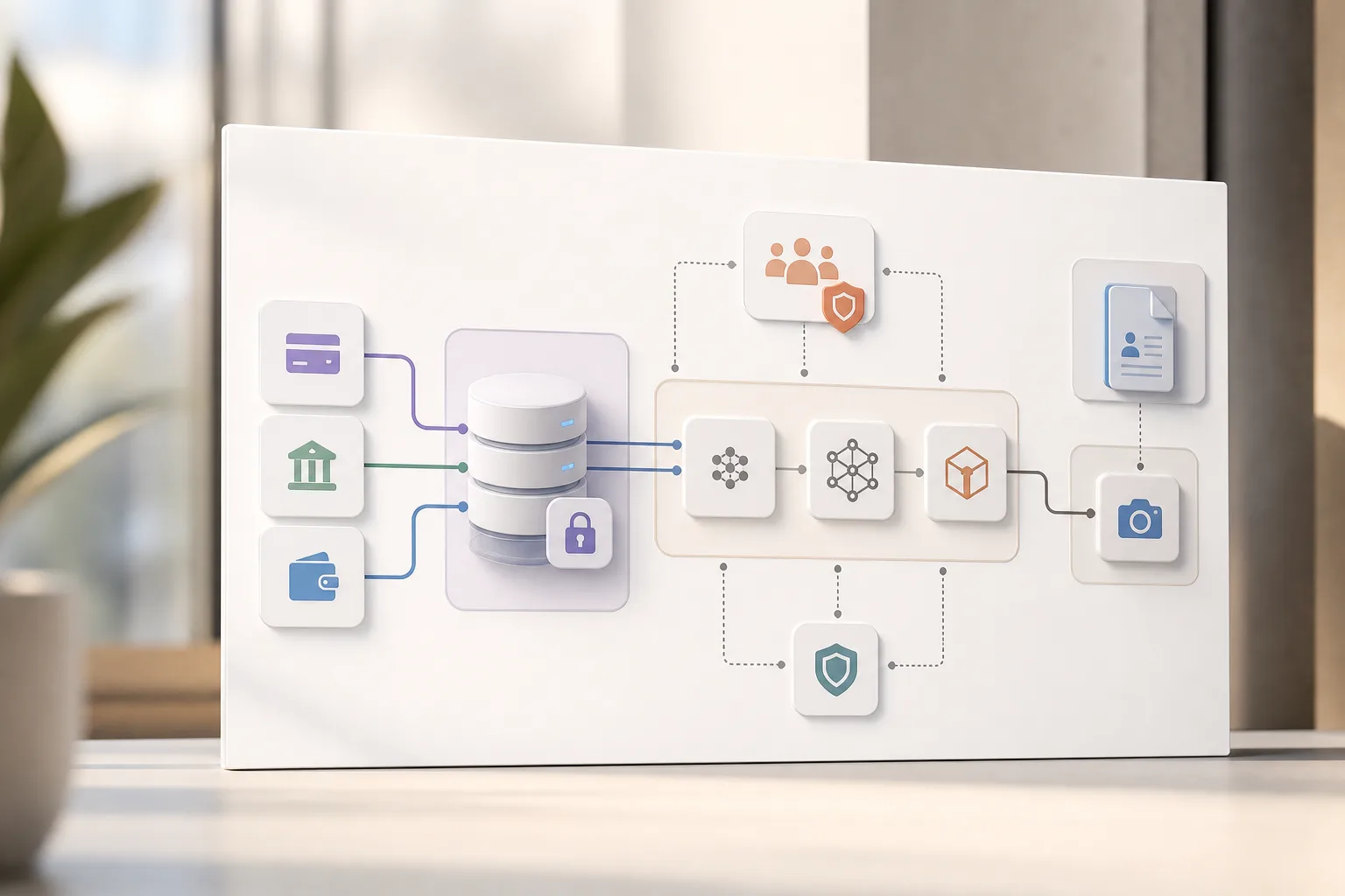 predictive analytics and computer vision architecture diagram