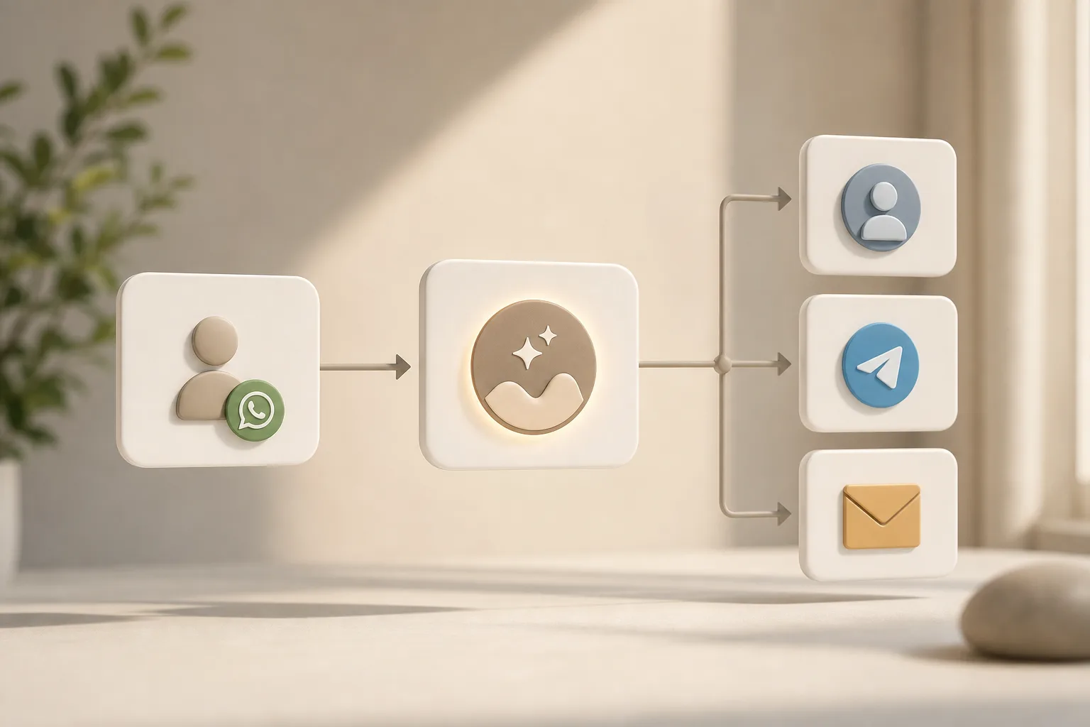 OpenClaw CRM integration flow diagram