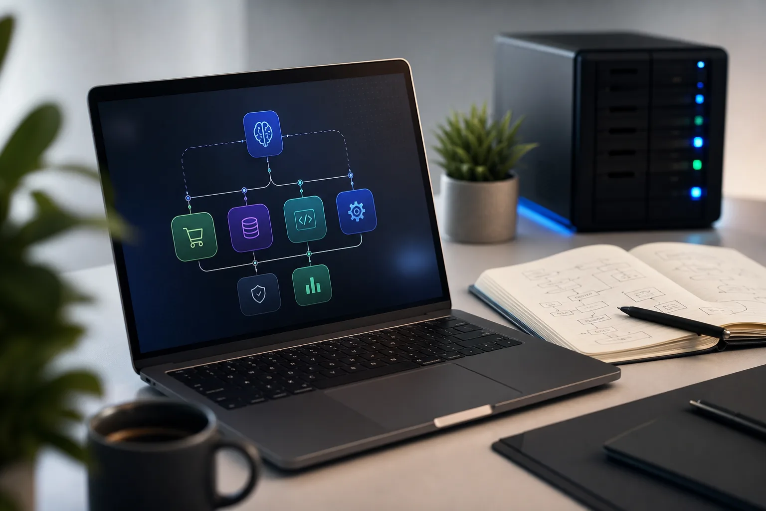 Step-by-step self-hosted agent deployment flow