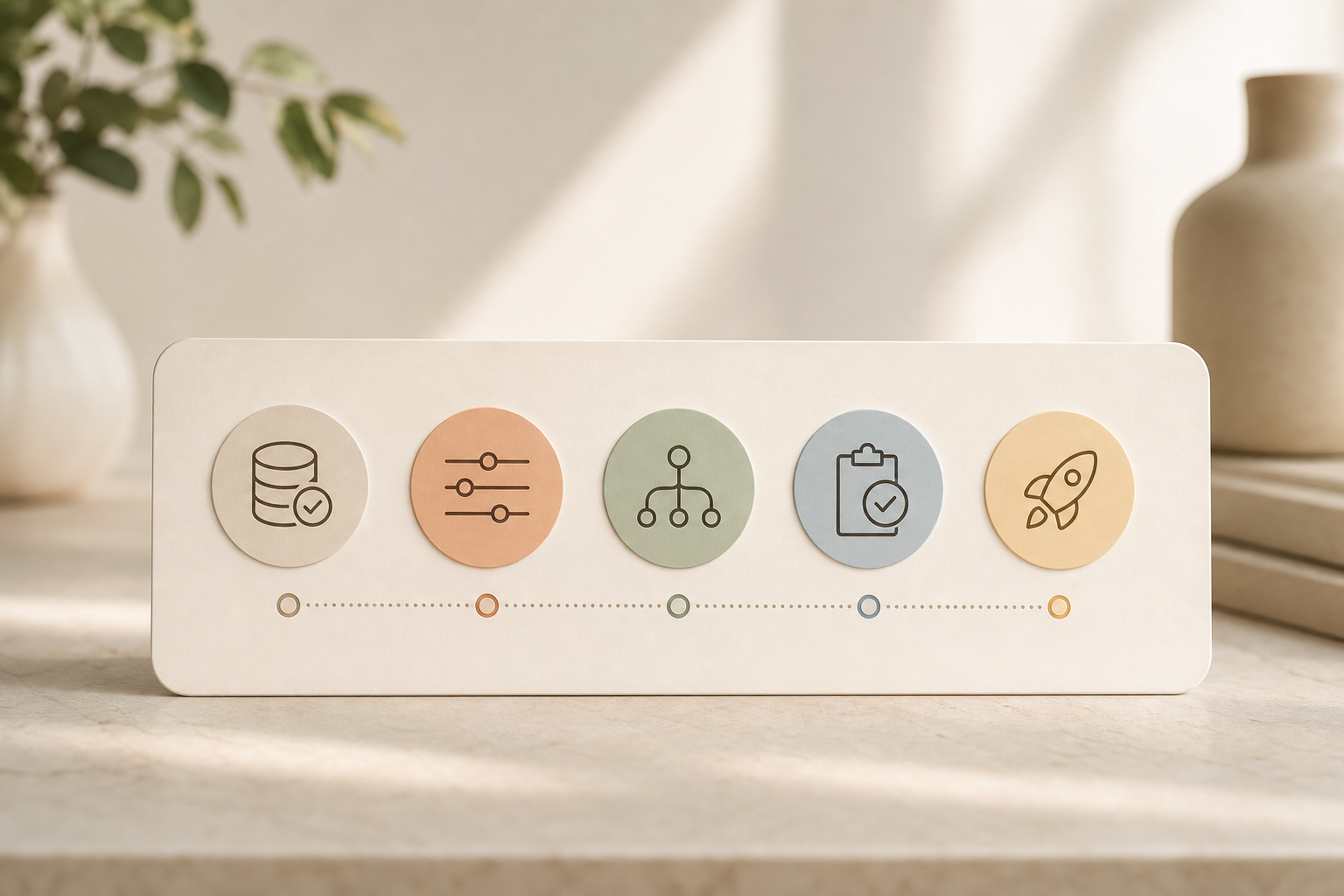 pre-launch checklist infographic for ecommerce chatbot