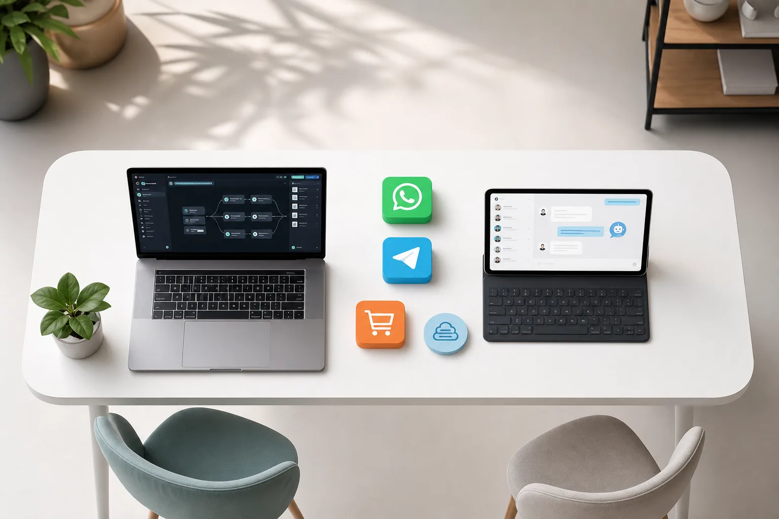 best whatsapp and telegram ai automation comparison chart