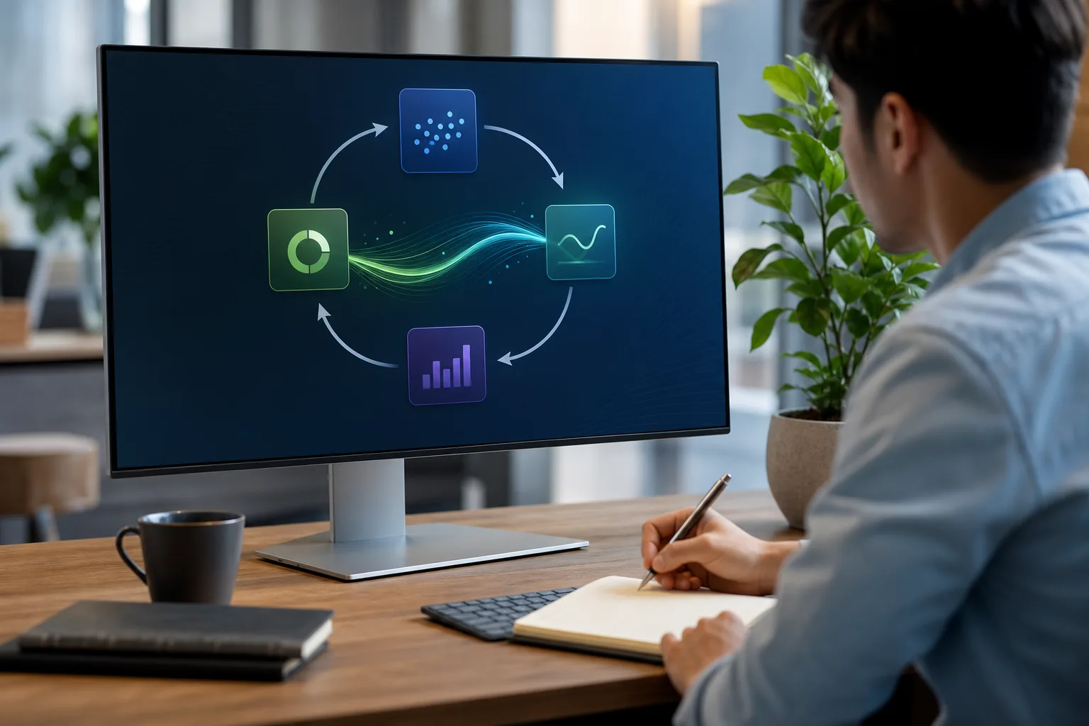 beginner guide augmented analytics overview diagram