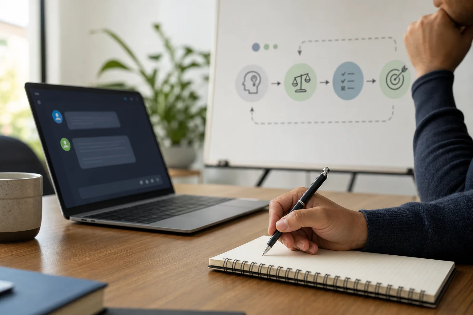 step-by-step testing workflow diagram